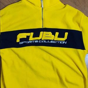 Vintage FUBU half zip